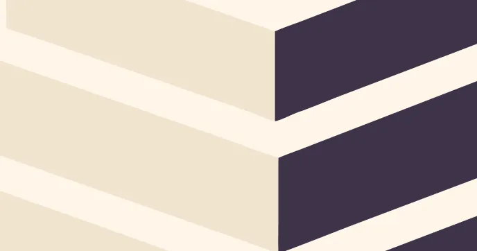 Beige and navy chevron pattern